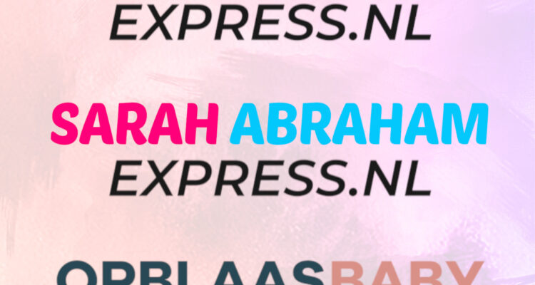 Sarah Abraham Express Silent Disco Express Opblaasbaby Express